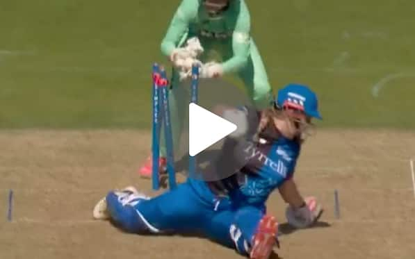 [Watch] Lauren Winfield-Hill's Dhoni-Esque Stumping Turns On The Heat In The Hundred 2024